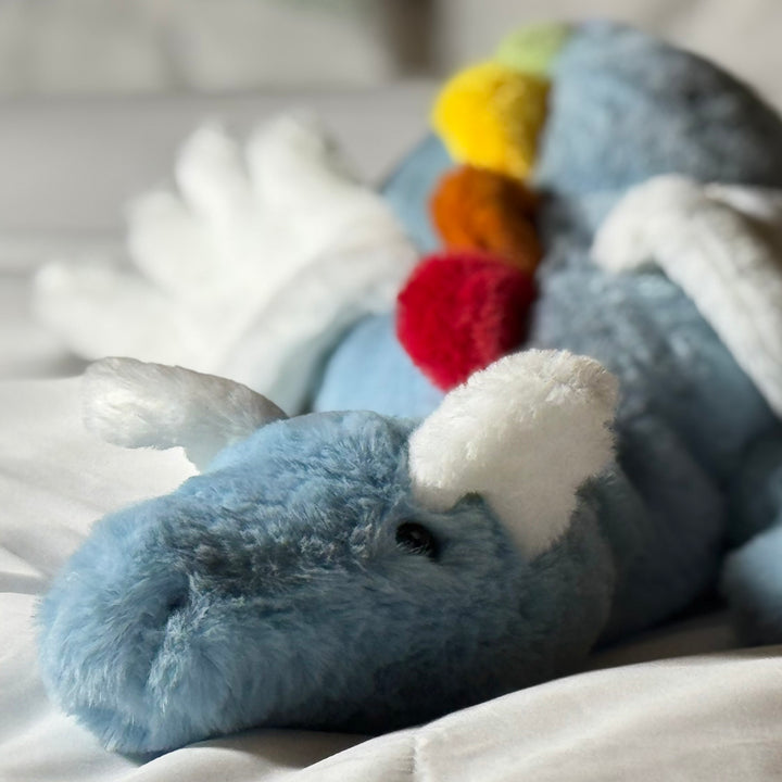 Customer gallery photo of a plush companion
