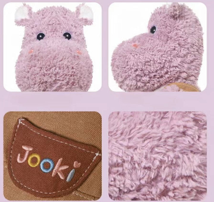 Voyage Bib pants hippopotamus Plush toy cute doll doll