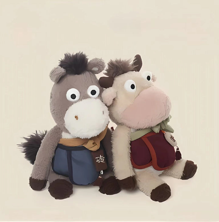 Voyage Cow and horse series plush toys cute pony dolls