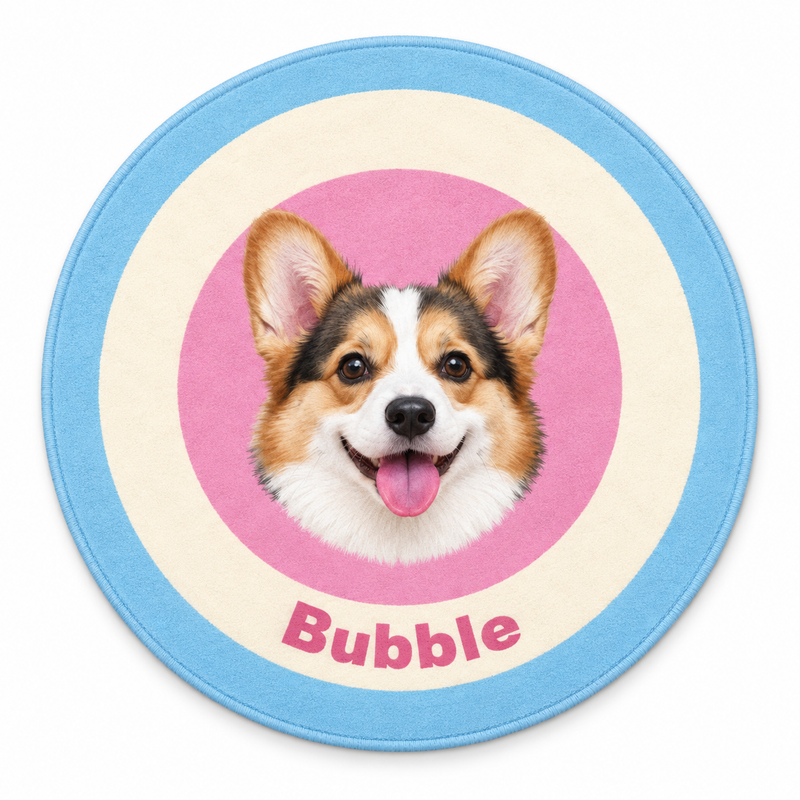 Pet photo rugs