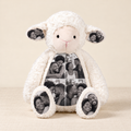 Personalized Photo Lamb Plush – Custom Collage & Text Gift with example custom photographs